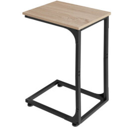 Tectake Bedside Table Erie - Industrial Style, 40 X 30 X 63 Cm - Industrial Wood Light, Oak Sonoma - thumbnail 2