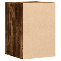 Berkfield Corner Chest Of Drawers Smoked Oak 40X41X58 Cm Engineered Wood - thumbnail 7
