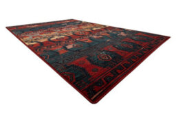 RugsX Wool Carpet Omega Tapas Ethnic, Navy Blue 170X235 Cm - thumbnail 4
