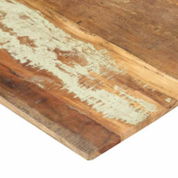 Berkfield Rustic Rectangular Table Top 60X120 Cm 15-16 mm Solid Reclaimed Wood - thumbnail 8
