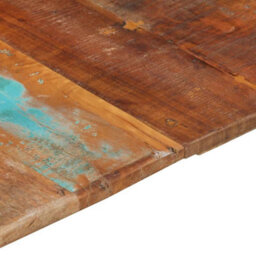 Berkfield Rustic Rectangular Table Top 60X120 Cm 15-16 mm Solid Reclaimed Wood - thumbnail 9