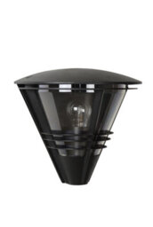 Lucide Livia Modern Wall Light Outdoor - 1Xe27 - Ip44 - Black - thumbnail 3