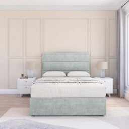 "Sloomy 6Ft Texas Divan Bed Base Silver Naples ,4 Drawers & 26"" Struts Headboard - Super King" - thumbnail 2