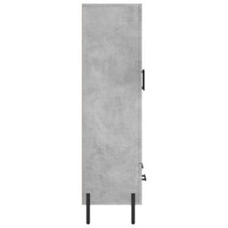 Berkfield Highboard Concrete Grey 69.5X31X115 Cm Engineered Wood - thumbnail 7