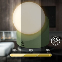 Briloner Green Table Lamp Led Desk Night Light 9Cm Outdoor Ip54 Rechargeable Dimmer 150Lm - thumbnail 7
