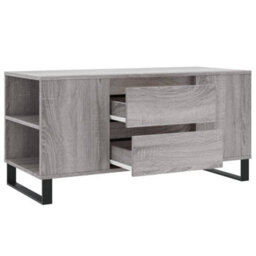 Berkfield Modern Coffee Table Grey Sonoma 102X44.5X50 Cm Engineered Wood - thumbnail 6