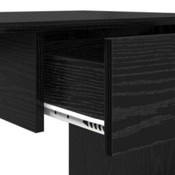 Berkfield Desk With Drawer Black Oak 100 X 50 X 76 Cm Engineered Wood - thumbnail 9