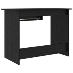 Berkfield Desk With Drawer Black Oak 100 X 50 X 76 Cm Engineered Wood - thumbnail 8