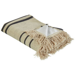 Beliani Picnic Blanket Bhong 200 X 200 Cm Beige - thumbnail 1