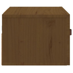 Berkfield Wall-Mounted Bedside Cabinets 2 Pcs Honey Brown 40X29.5X22 Cm - thumbnail 7