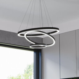Darphe Simple Stylish Circular Pendant Light,living Room Dining Room Adjustable White Led Ceiling Light - thumbnail 6