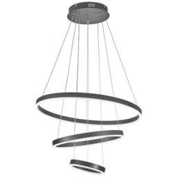 Darphe Simple Stylish Circular Pendant Light,living Room Dining Room Adjustable White Led Ceiling Light - thumbnail 4