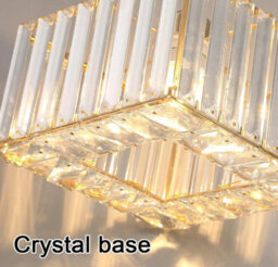 Pendant Light Crystal Gold Kitchen Island Ceiling Lamp Hanging Fixture - thumbnail 6