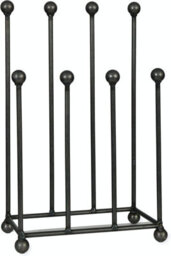 Garden Trading Small Welly Stand Wellington Boot Rack Crafted In Steel - Indoor Holds 4 Pairs Of Wellies Farringdon - thumbnail 3