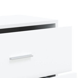 Berkfield Sideboards 3 Pcs White 60X31X84 Cm Engineered Wood - thumbnail 8