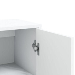 Berkfield Sideboards 3 Pcs White 60X31X84 Cm Engineered Wood - thumbnail 7