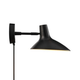 Nordlux Dftp Darci Indoor Wall Light Black Metal Sensor E14 Touch Switch - Plug In Or Mains Powered , Ip20 - thumbnail 2