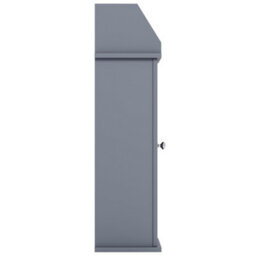 Lassic Bath Vida Toilet Roll Holder & Cupboard, Grey - thumbnail 7