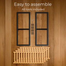 Neo Black/natural 4-Tier Bamboo Shoe Rack Wooden Shoe Storage Organiser Shelf For Hallway, Entrance Living Room - thumbnail 6