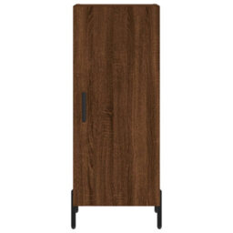 Berkfield Sideboard Brown Oak 34.5X34X90 Cm Engineered Wood - thumbnail 6