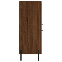 Berkfield Sideboard Brown Oak 34.5X34X90 Cm Engineered Wood - thumbnail 7