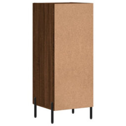 Berkfield Sideboard Brown Oak 34.5X34X90 Cm Engineered Wood - thumbnail 8