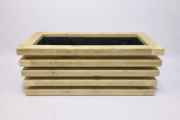 Rectangle Wooden Tiered Garden Planter (Phoebe Range) 80Cm X 40Cm 38Cm High - thumbnail 4