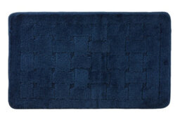 Shades Collection Bath Mat In Navy
