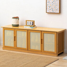 Thehotsale Wooden Entryway Storage Shoe Cabinet Natural - thumbnail 2