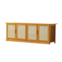 Thehotsale Wooden Entryway Storage Shoe Cabinet Natural - thumbnail 3
