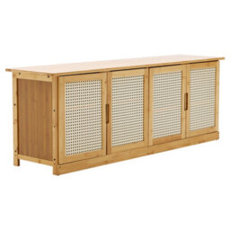 Thehotsale Wooden Entryway Storage Shoe Cabinet Natural - thumbnail 4
