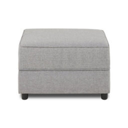 Modern Home Caxton 3+2 Seater Sofa Set With Footstool Silver - thumbnail 7