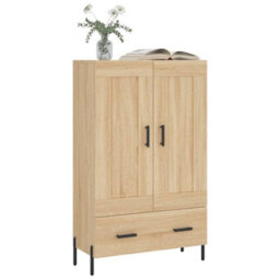 Berkfield Highboard Sonoma Oak 69.5X31X115 Cm Engineered Wood - thumbnail 3