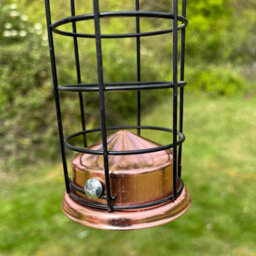Selections Large Copper Style Hanging Bird Suet Fat Ball Feeder (Set Of 2) - thumbnail 3