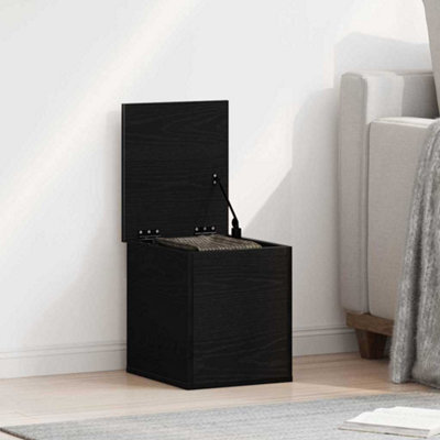 Walplus Storage Box Black Oak 30 X 35 X 35 Cm Engineered Wood - image 1