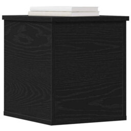 Walplus Storage Box Black Oak 30 X 35 X 35 Cm Engineered Wood - thumbnail 3