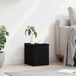 Walplus Storage Box Black Oak 30 X 35 X 35 Cm Engineered Wood - thumbnail 4