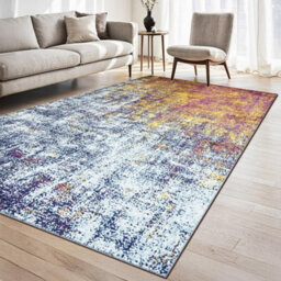 Homeart Eton Abstract Area Rug Super Soft & Durable Woven Carpet With Modern Artistic Design Pink 200X290 - thumbnail 1
