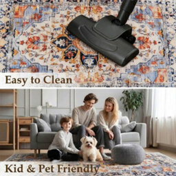 160X230Cm Extra Large Traditional Rugs Non Slip Hallway Runner Living Room Bedroom Carpets - thumbnail 7