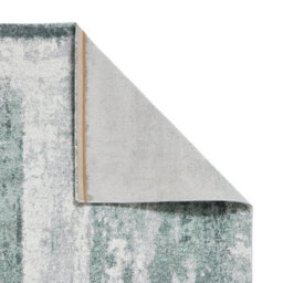 Ivory/green Modern Easy To Clean Abstract Rug For Dining Room-160Cm X 220Cm - thumbnail 7