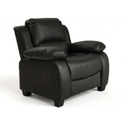 Furniture Instore Valerie Black Leather Aire 2 Piece 3+1 Seater Sofa Set - thumbnail 4