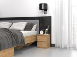 M2 Malwa Chest Of Drawers Artisan Oak - thumbnail 4