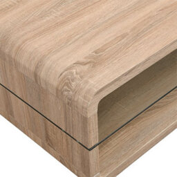 Furniture in Fashion Xono Wooden Coffee Table With Shelf In Sanremo Oak - thumbnail 6
