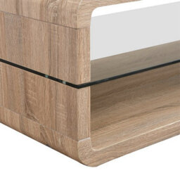 Furniture in Fashion Xono Wooden Coffee Table With Shelf In Sanremo Oak - thumbnail 7