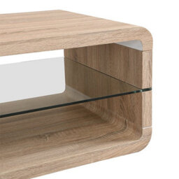 Furniture in Fashion Xono Wooden Coffee Table With Shelf In Sanremo Oak - thumbnail 8