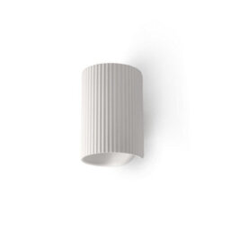 Luminosa Lighting Luminosa Trama Plaster Wall Lamp White 1X E14 - thumbnail 1