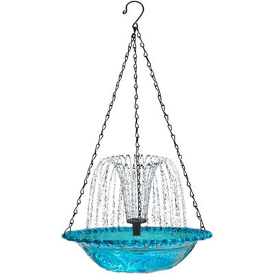 Bird Feeder Hanging Solar Bird Feeder Easy Clean Leakproof Elegant For Outdoor - image 1