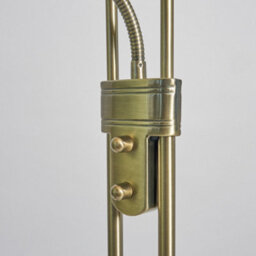Litecraft Mother & Child Antique Brass Led Floor Lamp - thumbnail 5