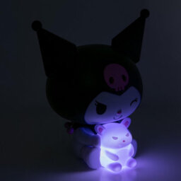 Kuromi Globuddies Night Light, Officially Licensed Sanrio 3D Led Lamp, Battery Powered Gift For Hello Kitty Fans, Paladone - thumbnail 5