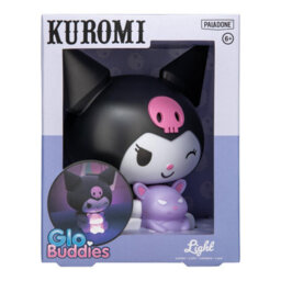 Kuromi Globuddies Night Light, Officially Licensed Sanrio 3D Led Lamp, Battery Powered Gift For Hello Kitty Fans, Paladone - thumbnail 2